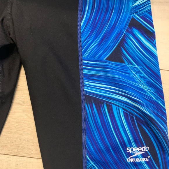 Speedo- 34 Jammers Endurance black blue print - Picture 2 of 4